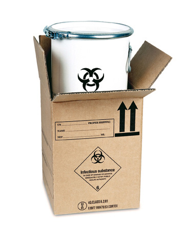 GBOX Biotainer. Set für den Transport gefährlicher Stoffe bei Gefahrgutklasse 6.2 - Gefahrgutverpackungen / Industrieverpackungen im Onlineshop